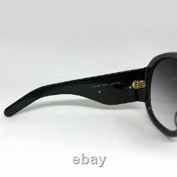New Gucci GG0152S Black / Gray Women Acetate Oversized Eyewear Sunglasses