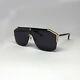 New Gucci Gg0291s Black Gold Gray Sunglasses Eyewear Men Women