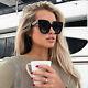 New Gucci Women Sunglasses Gg0208s 001 Black Grey Gradient Lens 49mm Authentic