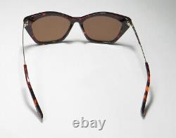 New Isaac Mizrahi 30230 Sunglasses Tortoise Metal & Plastic Cat Eye Tt Full-rim