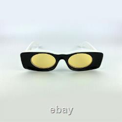 New LOEWE Paulas Ibiza LW40033I Black White Yellow Sunglasses Eyewear Men Women