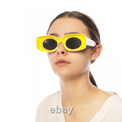 New LOEWE Paulas Ibiza LW40033I Yellow White Gray Sunglasses Eyewear Men Women