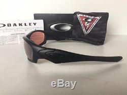 New Oakley Straight Jacket SI Sunglasses Matte Black/Prizm TR45 Titanium Iridium