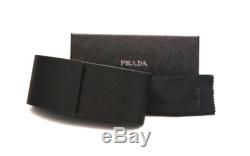 New Prada Sunglasses SPR09Q 1AB-0A7 Black Gold / Gray Gradient 49 mm PR09QS NIB