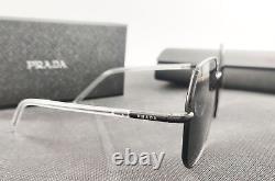 New Prada Sunglasses Size17 58mm Polarized PR 52WS Frame Black Women