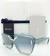 New Prada Sunglasses Pr16ts Vis5r0 Blue Gradient Cat Butterfly Pr 16 Authentic