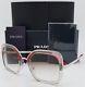 New Prada Sunglasses Pr57us Loh1l0 54 Brown Pink Clear Gradient Authentic Pr 57