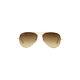 New Ray Ban Aviator Sunglasses Rb3025 Gold Metal 112/85 55mm Brown Gradient Lens