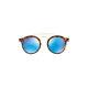 New Ray Ban Gatsby Sunglasses Rb4256 Tortoise Gold 609255 46mm Blue Mirror Lens