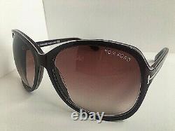 New Tom Ford Burgundy 62mm Women's Sunglasses Italy