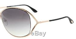 New Tom Ford Sunglasses Women TF 130 Rose Gold 28B Miranda TF130 68mm
