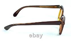 Nos Vintage Cat Eye Sunglasses Baruffaldi Brown Meduim Fashion Unisex Unused