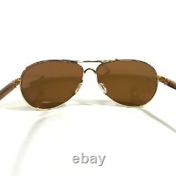 OO4079-37 Gold Tortoise Round with Gold Mirror Lenses