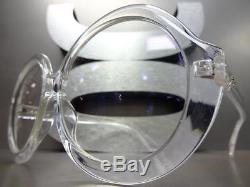 OVERSIZE VINTAGE RETRO Style Clear Lens EYE GLASSES Huge Round Transparent Frame