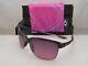 Oakley Unstoppable (oo9191-10 65) Polished Black With Rose Gradient Polar Lens