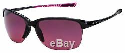 Oakley Unstoppable Sunglasses OO9191-10 Polished Black Rose Gradient Polarized