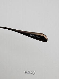 Oliver Peoples Elsie Birch Titanium Frame Brown Gradient Lens Sunglasses with Case