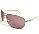 Oliver Peoples Sunglasses Ov1003-s 4183 Farrell Gold Square Frames W Pink Lenses