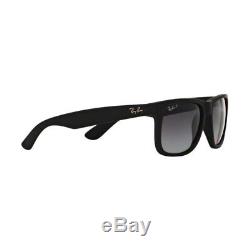 Original Ray Ban Justin Sunglasses RB4165 622/T3 55mm Polarized Gradient UV Lens