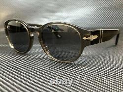 PERSOL PO3230S 1103R5 Opal Smoke Round Rectangle Men's 52 mm Sunglasses