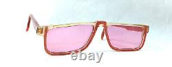 PINK SHADES SUNGLASSES VINTAGE 50s OUTDOORS PARTY UNUSUAL FRAME FRANCE NOS
