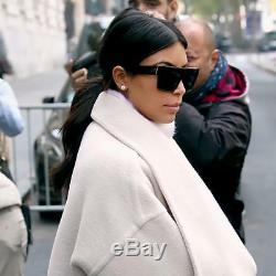 POLARIZED Genuine CELINE ZZ-Top Black Kim Kardashian Sunglasses CL 41756 807 3H