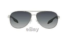 POLARIZED New PRADA Benbow Aviator Pilot Metal Sunglasses PS 53PS 1BC5W1 SPS 53P