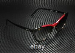 PRADA PR 01VS 3200A7 Catwalk Havana Red Grey Gradient 56 mm Women's Sunglasses