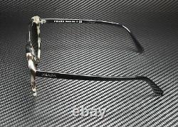 PRADA PR 02VS 3980A7 Catwalk Opal Spotted Brown Black Grey 54 Women's Sunglasses