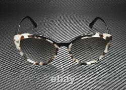 PRADA PR 02VS 3980A7 Opal Spotted Brown Cat Eye Women's 54 mm Sunglasses