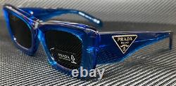 PRADA PR 13ZS 18M5S0 Electric Blue Grey Women's 50 mm Sunglasses