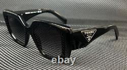 PRADA PR 14ZS 1AB09S Black Grey Gradient Women's 50 mm Sunglasses