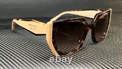 PRADA PR 15WS 01R0A6 Brown Havana Gradient Women's 54 mm Sunglasses