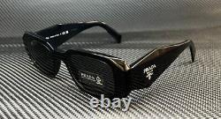 PRADA PR 17WSF 1AB5S0 Black Grey Women's 51 mm Sunglasses