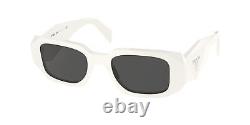 PRADA PR 17WS 1425S0 Talc Dark Grey 49 mm Women's Sunglasses
