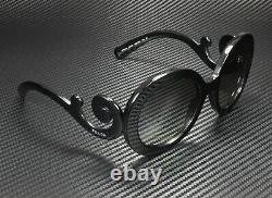 PRADA PR 27NS 1AB3M1 Catwalk Black Grey Gradient 55 mm Women's Sunglasses