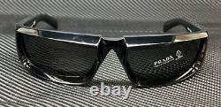 PRADA PR 29YS 1AB5S0 Black Grey Women's 63 mm Sunglasses