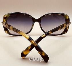PRADA Sunglasses-Havana Brown Tortoise-SPR080 57/17- NEW Custom Tinted Lenses