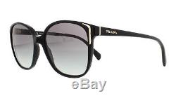PRADA Sunglasses PR01OS 1AB3M1 Black 55MM