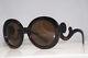 Prada Womens Designer Sunglasses Brown Baroque Swirl Spr 27n 2au-6s1 15265