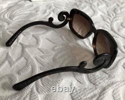 Prada Baroque Square Sunglasses black