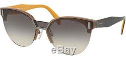 Prada Catwalk Women's Browline Cat-Eye Sunglasses with Gradient Lens PR04US 284130