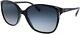 Prada Conceptual Pr 01os 1ab5w1 Black Plastic Square Sunglasses Grey Gradient
