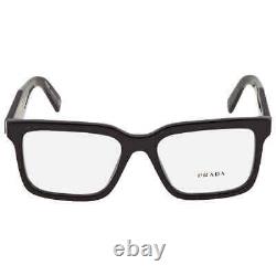 Prada Demo Square Ladies Eyeglasses PR 10YV 1AB1O1 52 PR 10YV 1AB1O1 52