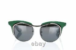 Prada Dixie Collection Mint Green Cat Eye Women's Sunglasses 141445
