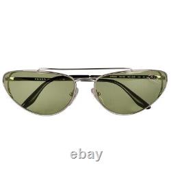 Prada Green Cat Eye SPR 62V Sunglasses
