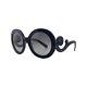 Prada Pr 27ns Minimal Baroque Black Women's Sunglasses 55mm 22mm 135mm 1ab-3m1