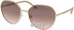 Prada PR 65XS 09G3D0 Beige/Ivory Sunglasses