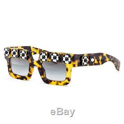 Prada SPR 25PS Limited Edition Poeme Sunglasses Tortoise Havana Brown / Black