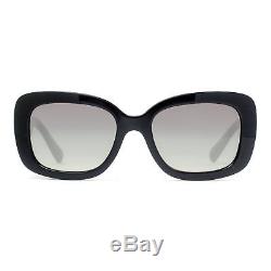 Prada SPR 27O 1AB-3M1 Black/Gray Gradient Women's Baroque Square Sunglasses